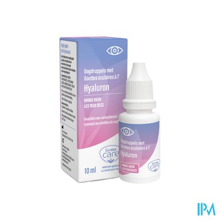 Eureka Care Collyre Yeux Secs Hyaluron 10ml