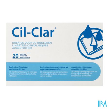 Cil-clar Compresse Paupieres 20 4