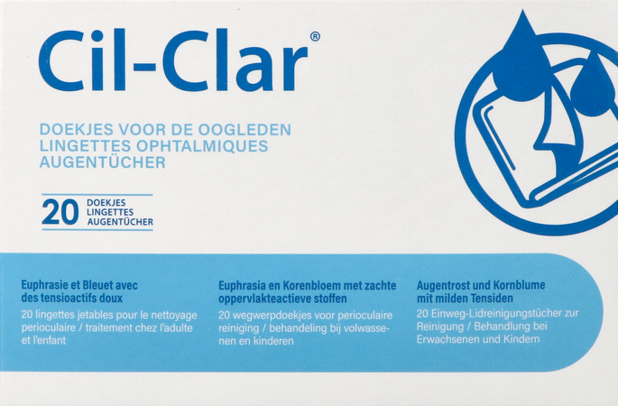 Cil-clar Kompressen Oogleden 20 4