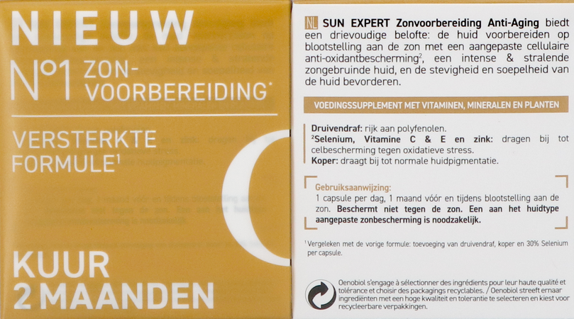 Oenobiol Sun Expert A/age Caps 2x30