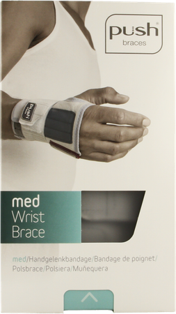Push Med Polsbrace Links 17-19cm T3 6