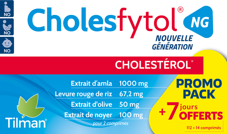 Cholesfytol Ng Comp 112 + 14 Comp Promo Pack 2
