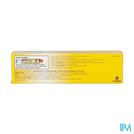Epipen 0,30mg Patroon 0,3ml Sol Inj 1mg/ml 1