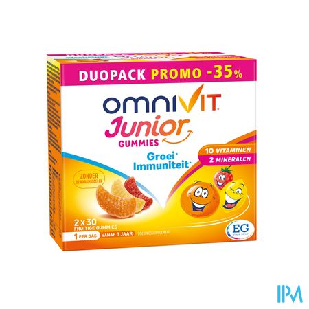 Omnivit Junior Gummies Duopack -35%