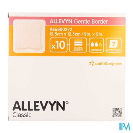 Allevyn Gentle Border Ster 12,5x12,5cm 10 66800272 4