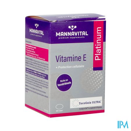 Mannavital Vitamine E Caps 60