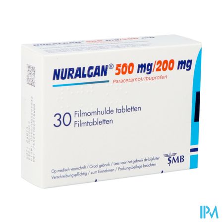 Nuralgan 500mg/200mg Filmomh Tabl 30