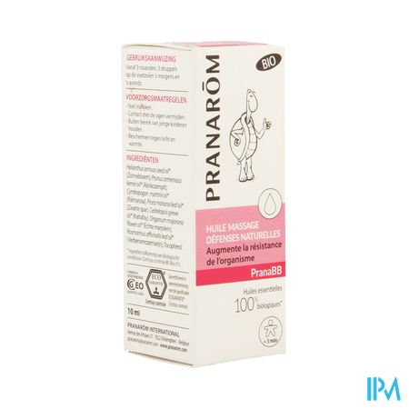 Pranabb Huile Massage Immunite 10ml