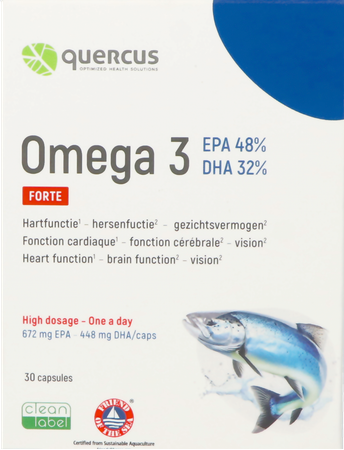 Quercus Omega 3 Epa + Dha Caps 30 3