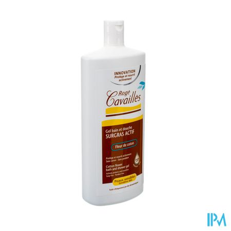 Roge Cavailles Gel Surgr.bain Dche Fl.coton 750ml 1