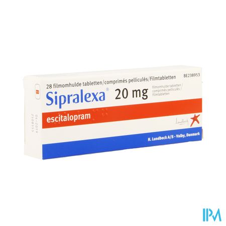 Sipralexa 20mg Tabl 28 X 20mg