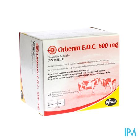 Orbenin Extra Dry Cow Inj 24 Appl.