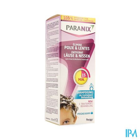 Paranix Shampooing Traitant 200ml + Peigne