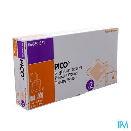 Pico Kp Steriel Siliconen 15x15cm 1x2 66801361