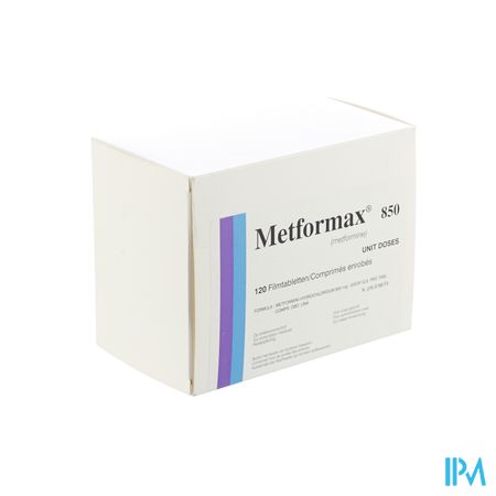 METFORMAX 120 COMP 850 MG UD