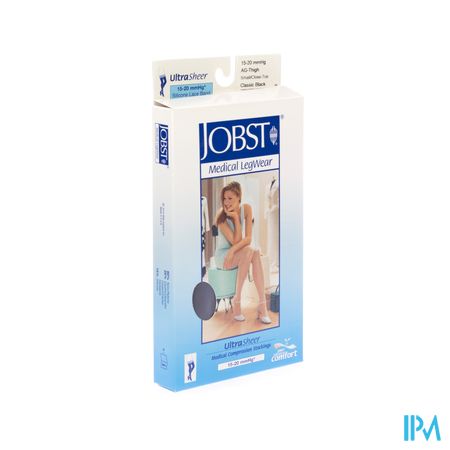 Jobst Ultrasheer Comf.k1 Dijkous Cl.black S