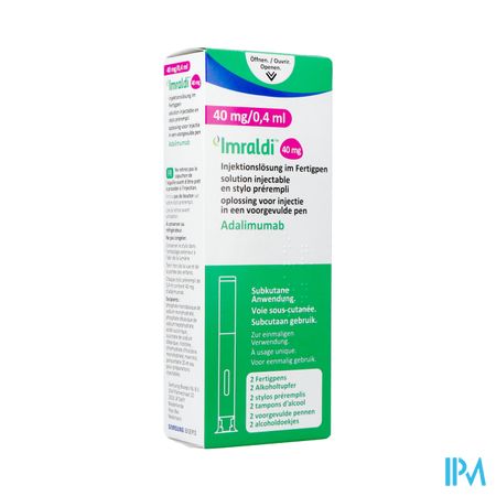 Imraldi 40mg Opl Inj 100mg/ml Voorgevulde Pen 2