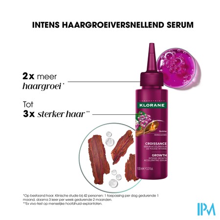 Klorane Capil. Serum Groei Kinine 100ml