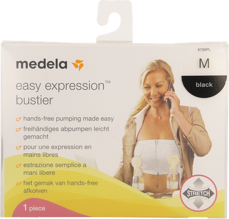 Medela Easy Expression Bustier Zwart M 1