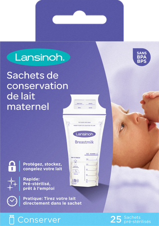 Lansinoh Bewaarzakjes Moedermelk 25 99205 2