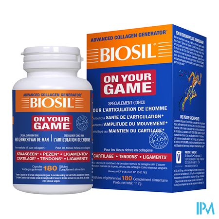 Biosil On Your Game Caps 180 5