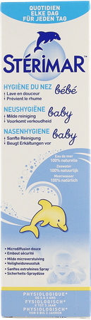 Sterimar Bebe Spray Nasal Eau De Mer 100ml 9