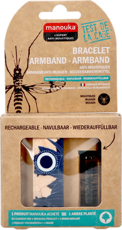 Manouka Armband A/muggen Plant 1