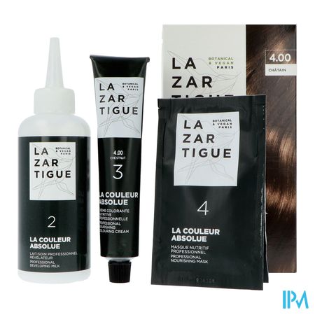 Lazartigue Couleur Absolue 4.00 Chatain Chocolat 1