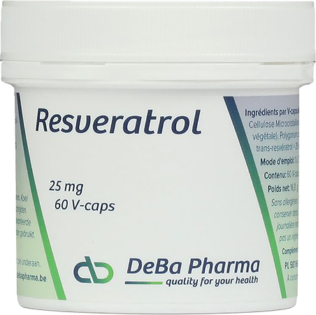 Resveratrol Caps 60x25mg Deba 2