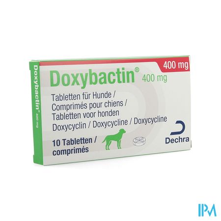 Doxybactin Honden 400mg Comp 10