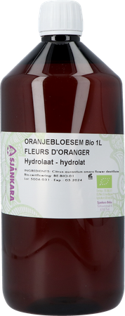 Sjankara Fleurs Oranger Hydrolat Bio 1000ml 1