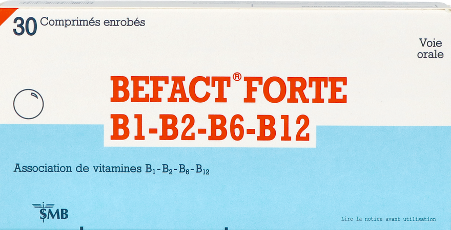 Befact Forte B1-b2-b6-b12 Comp Enrobe 30 1