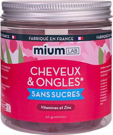 Miumlab Haar&nagels Gummies Z/suiker 42 1