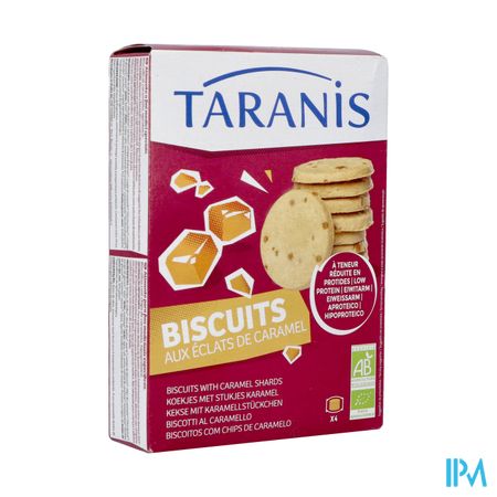 Taranis Koekjes Karamel Stukjes Bio 120g