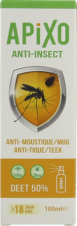 Apixo A/insect Deet 50% Spray 100ml 1