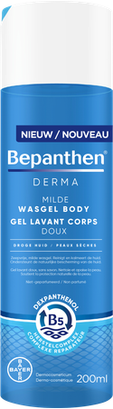 Bepanthen Derma Milde Wasgel Body Fl 200ml 1