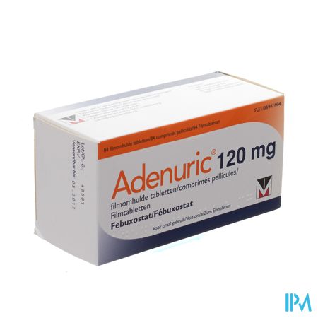 Adenuric 120mg Filmomh Tabl 84 X 120mg