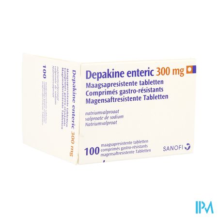 Depakine Drag Enteric 100 X 300mg