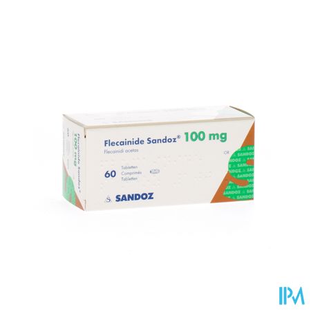 Flecainide Sandoz 100mg Tabl 60 X 100mg