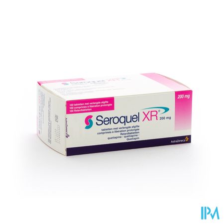 Seroquel Xr 200mg Comp 100 X 200mg