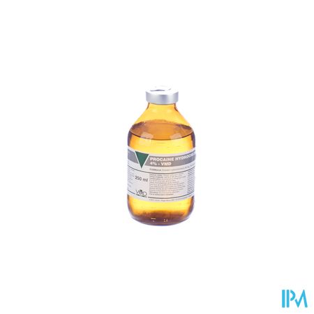 Procaine Hcl 4% Fl 250ml Vmd