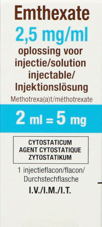 Emthexate Vial 1x 5mg/2ml 1
