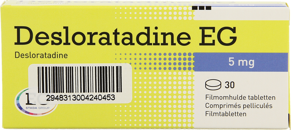 Desloratadine EG  5 Mg Filmomh Tabl  30 X  5 Mg 1