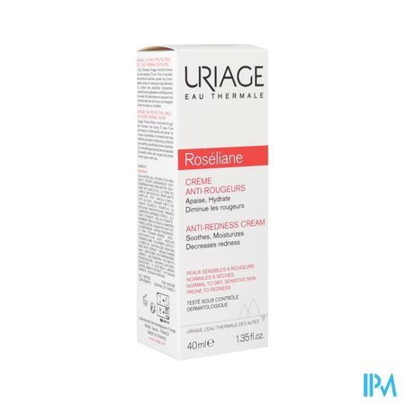 Uriage Roseliane Creme Anti Rougeurs Tube 40ml