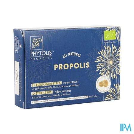 Phytolis Propolis Zuigtabletten Bio 3x10 Revogan
