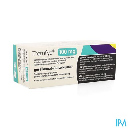 Tremfya 100mg Opl Inj Voorgevulde Pen 1