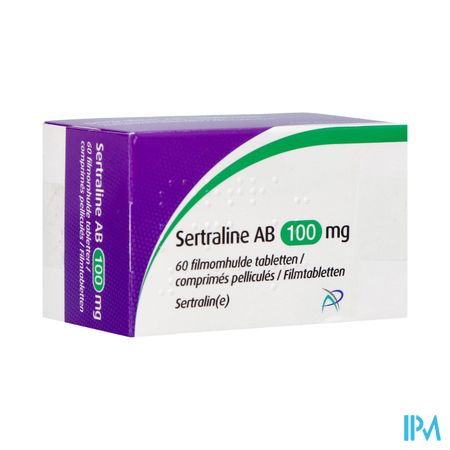 Sertraline Ab 100mg Comp Pell 60