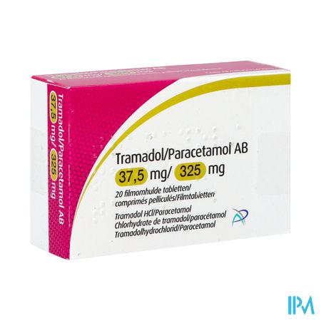 Tramadol Paracetamol Ab 37,5/325mg Filmomh Tabl 20