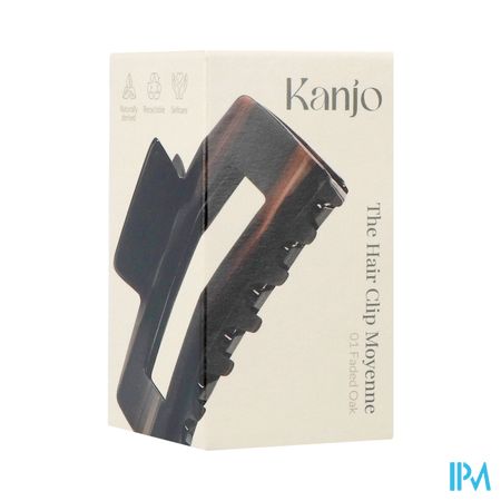 Kanjo The Hair Clip Moyenne 01 Faded Oak