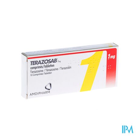 Terazosab Comp 10 X 1mg